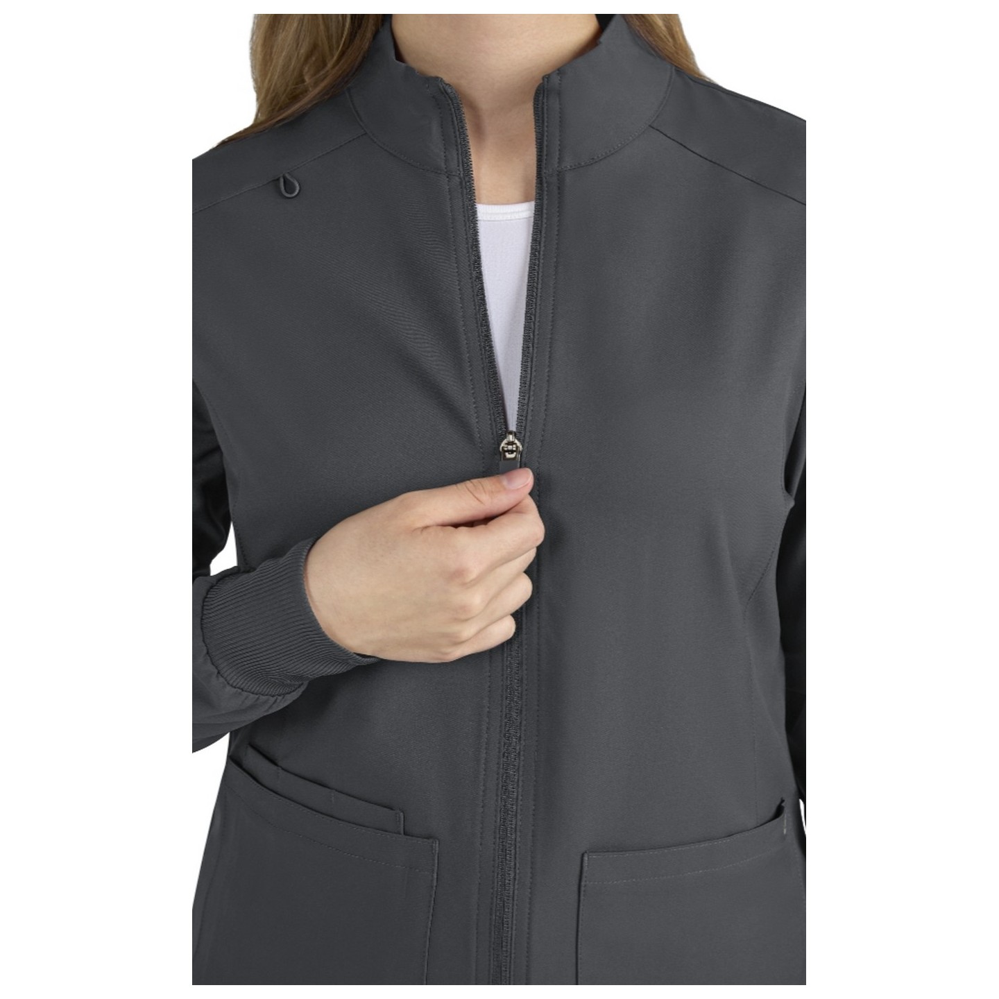 C400 Cureology Geneses Women's Zip Front Warm Up Jacket by koi
