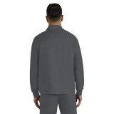 C401 Cureology Men's Alpha Zip Front Warm Up Jacket by koi