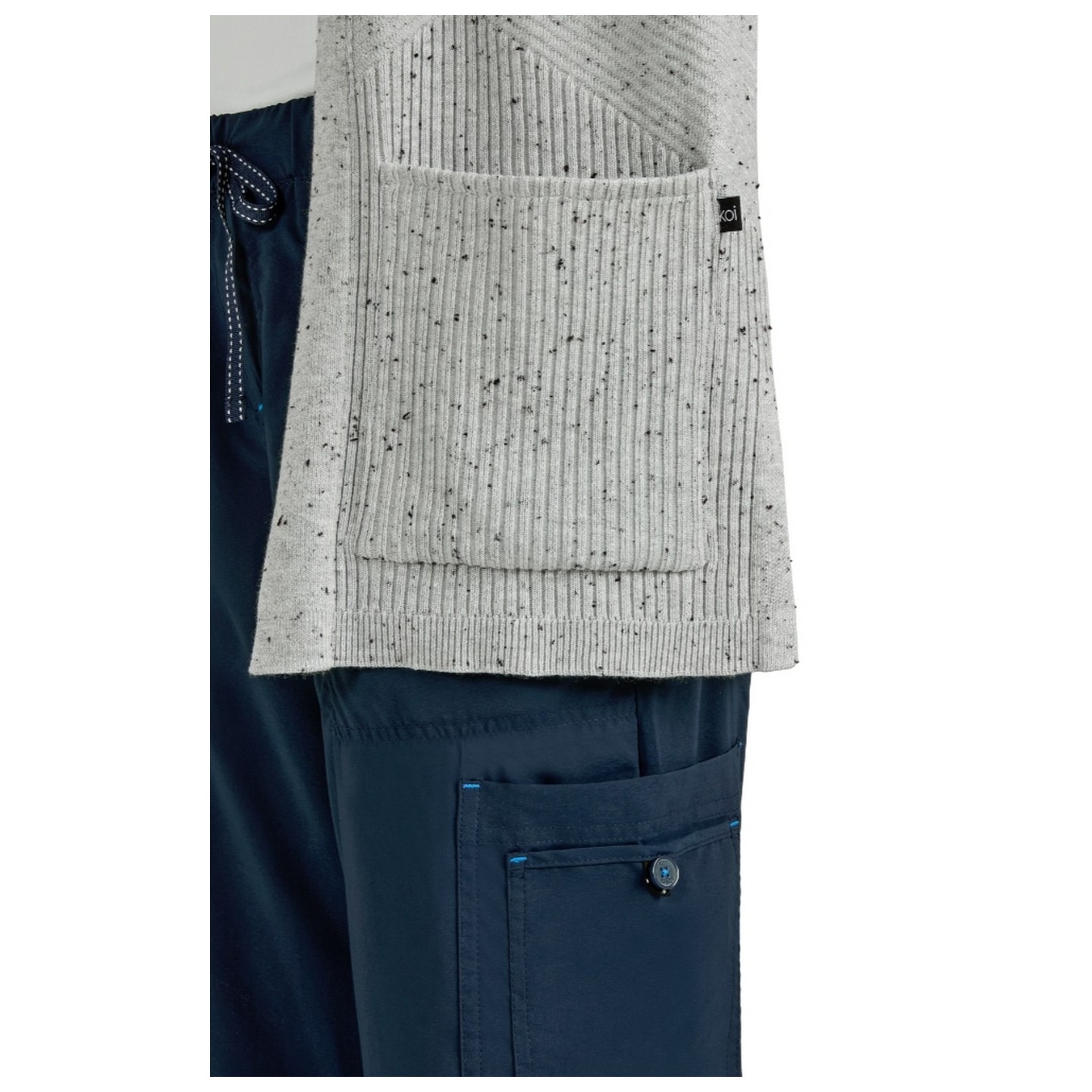 463 koi Essentials Kori Geometric Knit Sweater