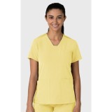 6132 Nova Flex-n-Reach 3 Pocket V-Neck Top by WINK