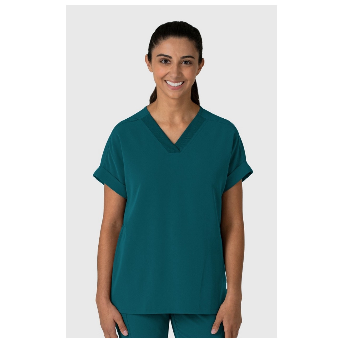 6232 Nova Drop Shoulder Boxy Top by WINK