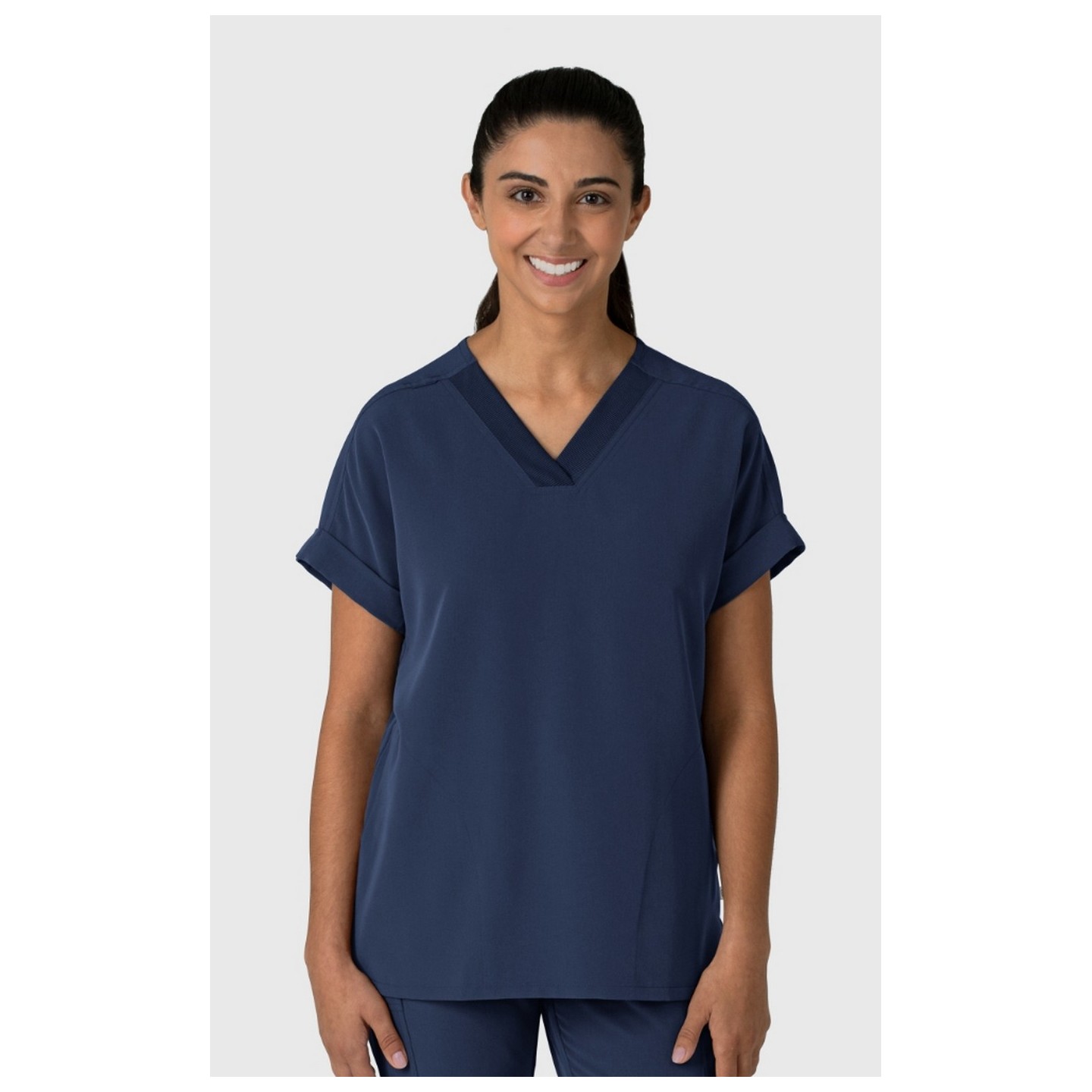 6232 Nova Drop Shoulder Boxy Top by WINK