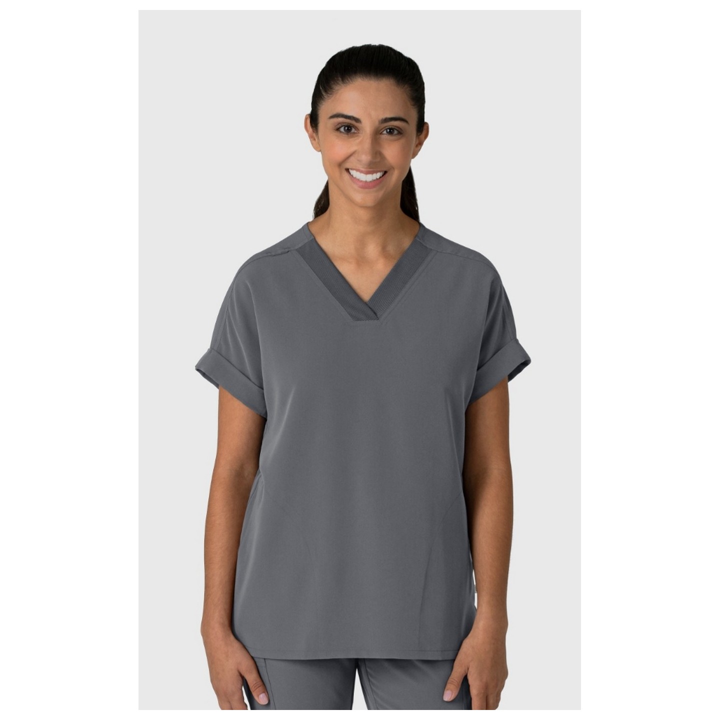 6232 Nova Drop Shoulder Boxy Top by WINK