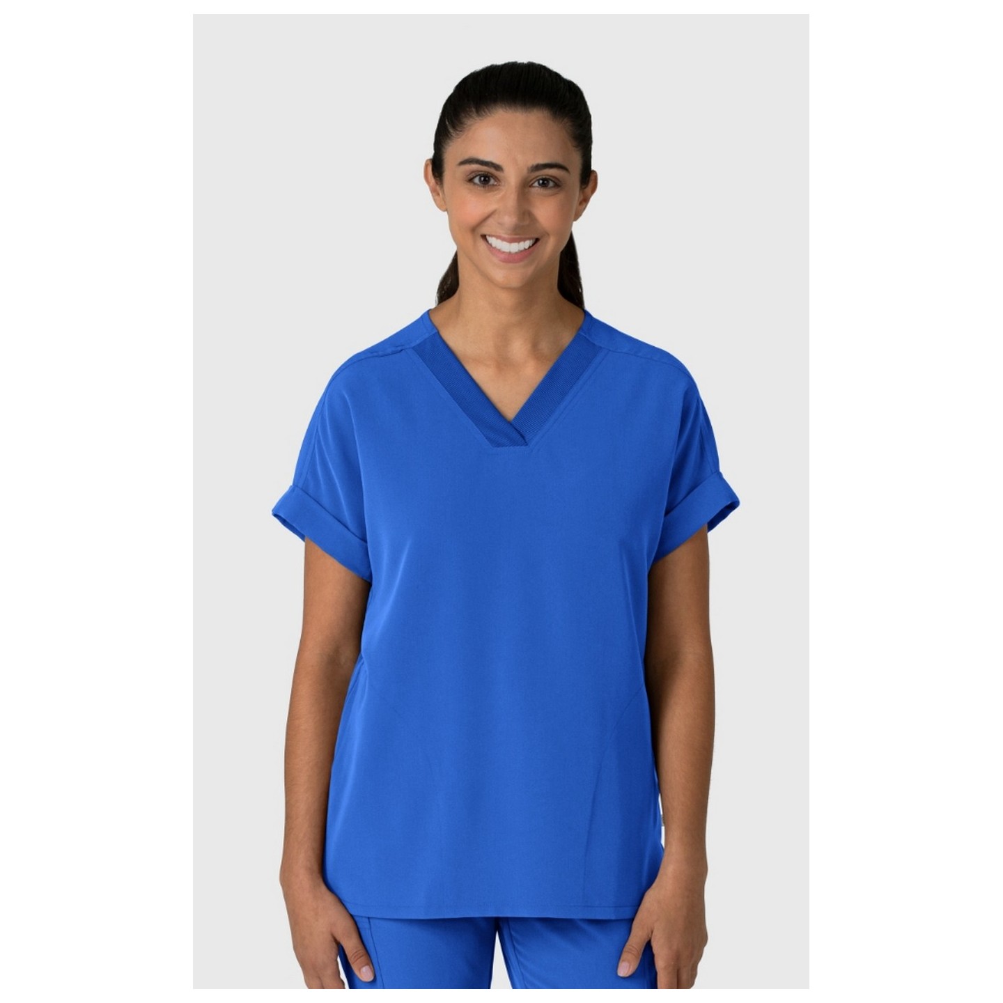 6232 Nova Drop Shoulder Boxy Top by WINK