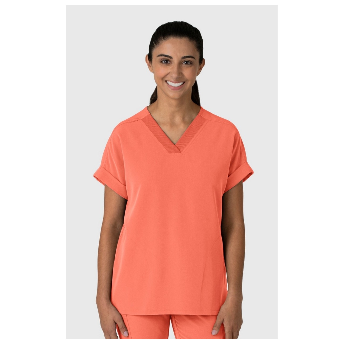 6232 Nova Drop Shoulder Boxy Top by WINK