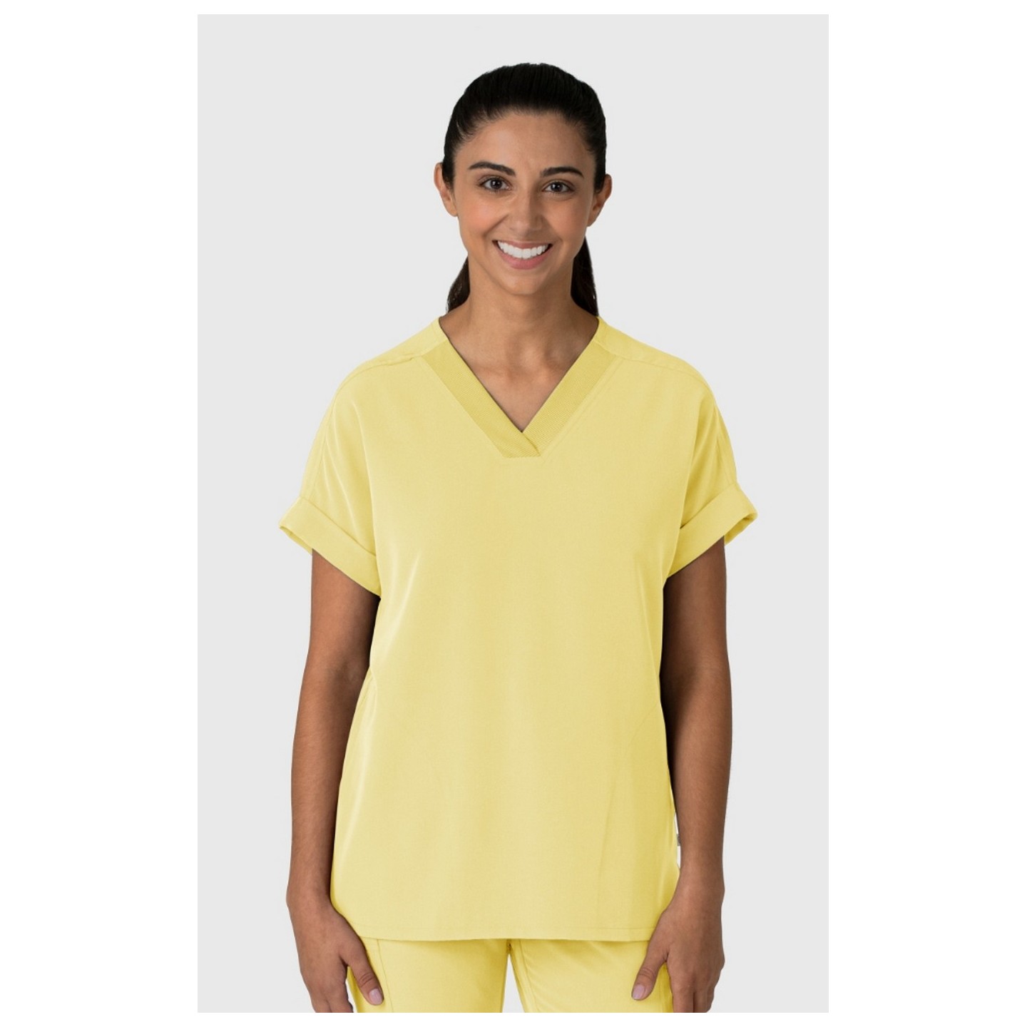 6232 Nova Drop Shoulder Boxy Top by WINK