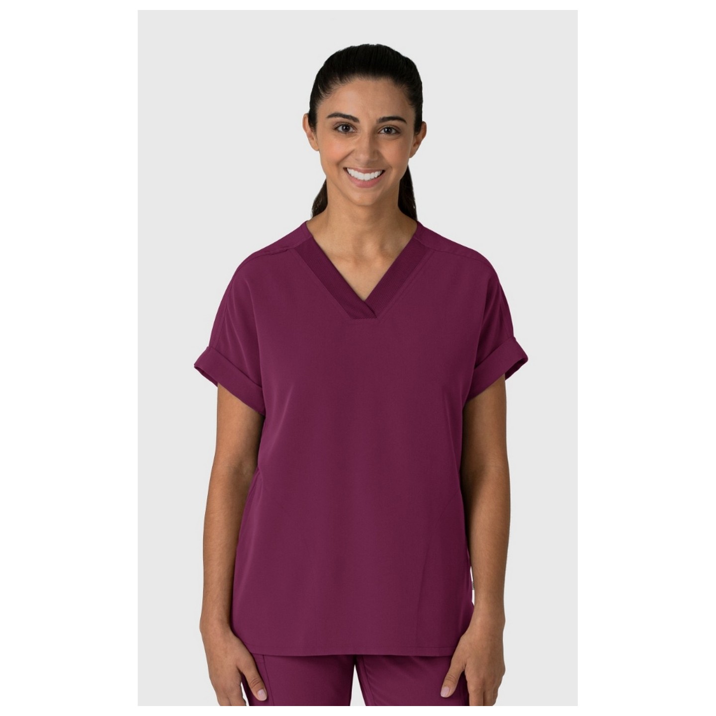 6232 Nova Drop Shoulder Boxy Top by WINK