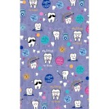 CK651 Haut Classique Moderne Imprimer à Col en V par Cherokee - Dental Affirmations