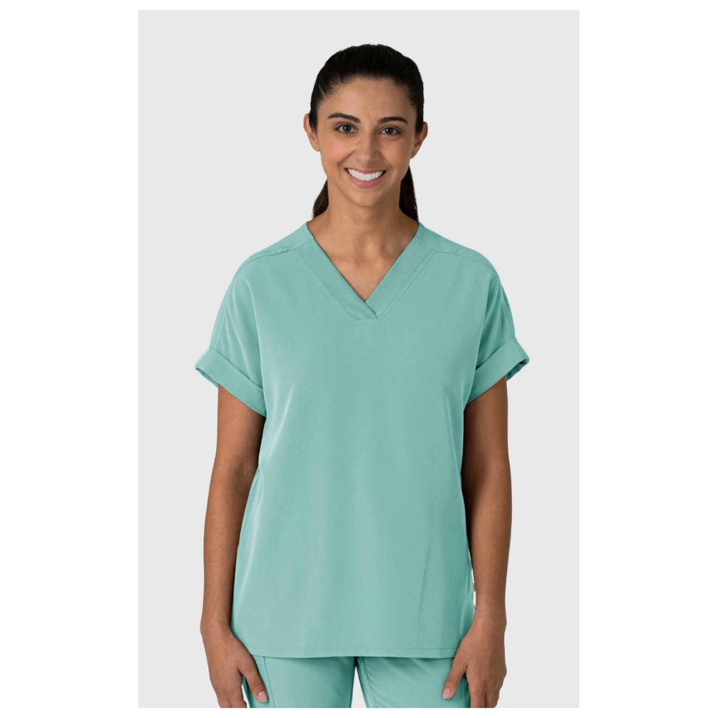 6232 Nova Drop Shoulder Boxy Top by WINK