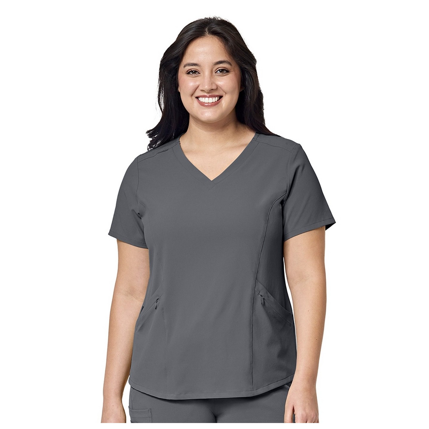 6134 WonderWink Renew Women's V-Neck Top