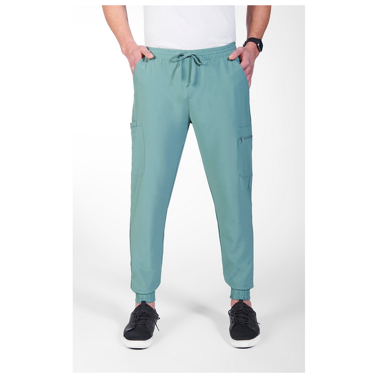 P7011 - The Adrian - Pantalon de Jogging pour hommes/unisexe avec cordon de serrage et taille élastique
