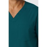 6351 Boundless Men's Multi-Pocket V-Neck Scrub Top by WINK