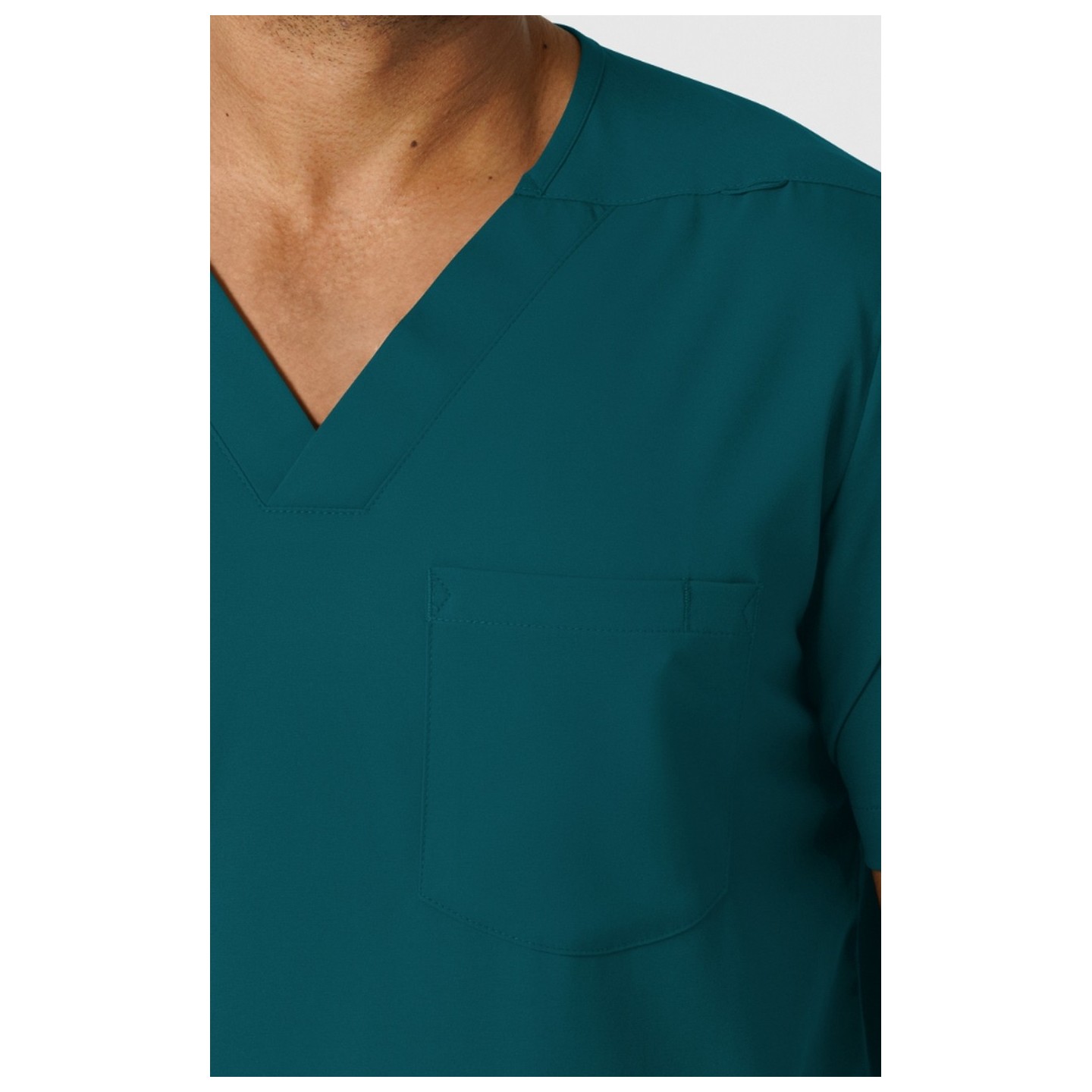 6351 Boundless Men's Multi-Pocket V-Neck Scrub Top by WINK