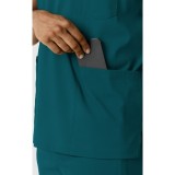 6351 Boundless Men's Multi-Pocket V-Neck Scrub Top by WINK