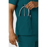6351 Boundless Men's Multi-Pocket V-Neck Scrub Top by WINK
