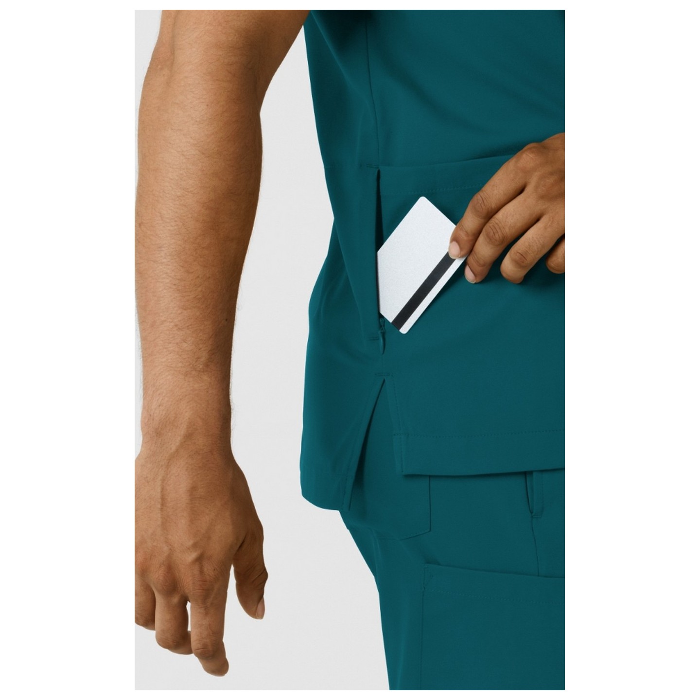 6351 Boundless Haut pour Hommes à Col en V Multi-Poches par WINK