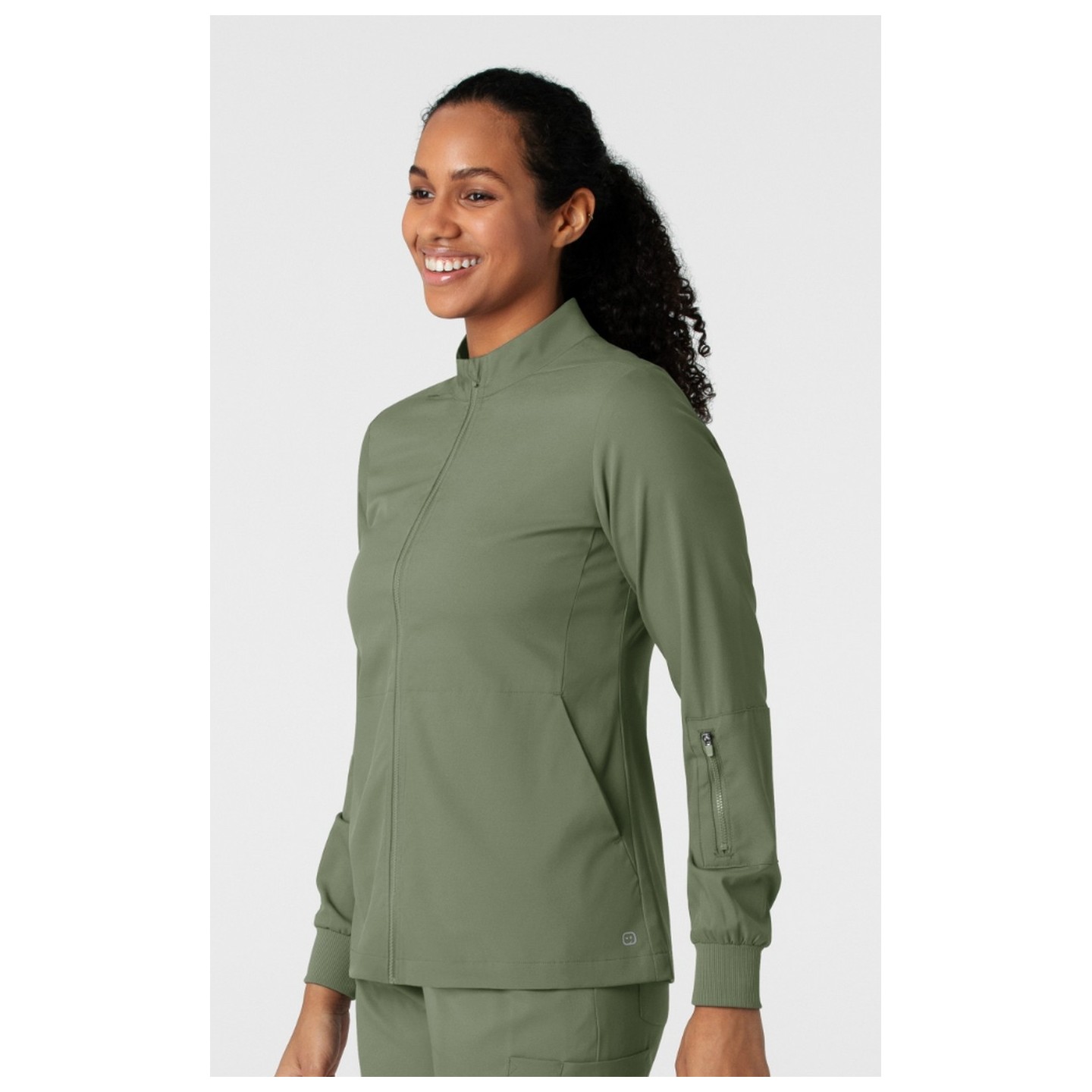 8151 Boundless Women's Zip Front Warm-Up Jacket by WINK