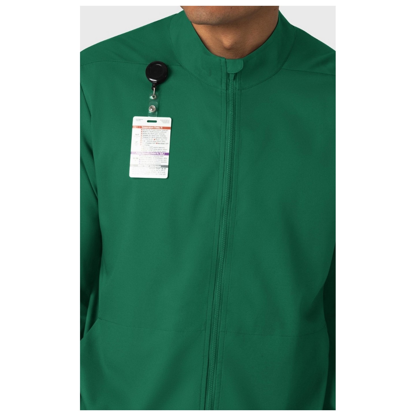 8351 Boundless Men's Zip Front Warm Up Jacket by WINK 