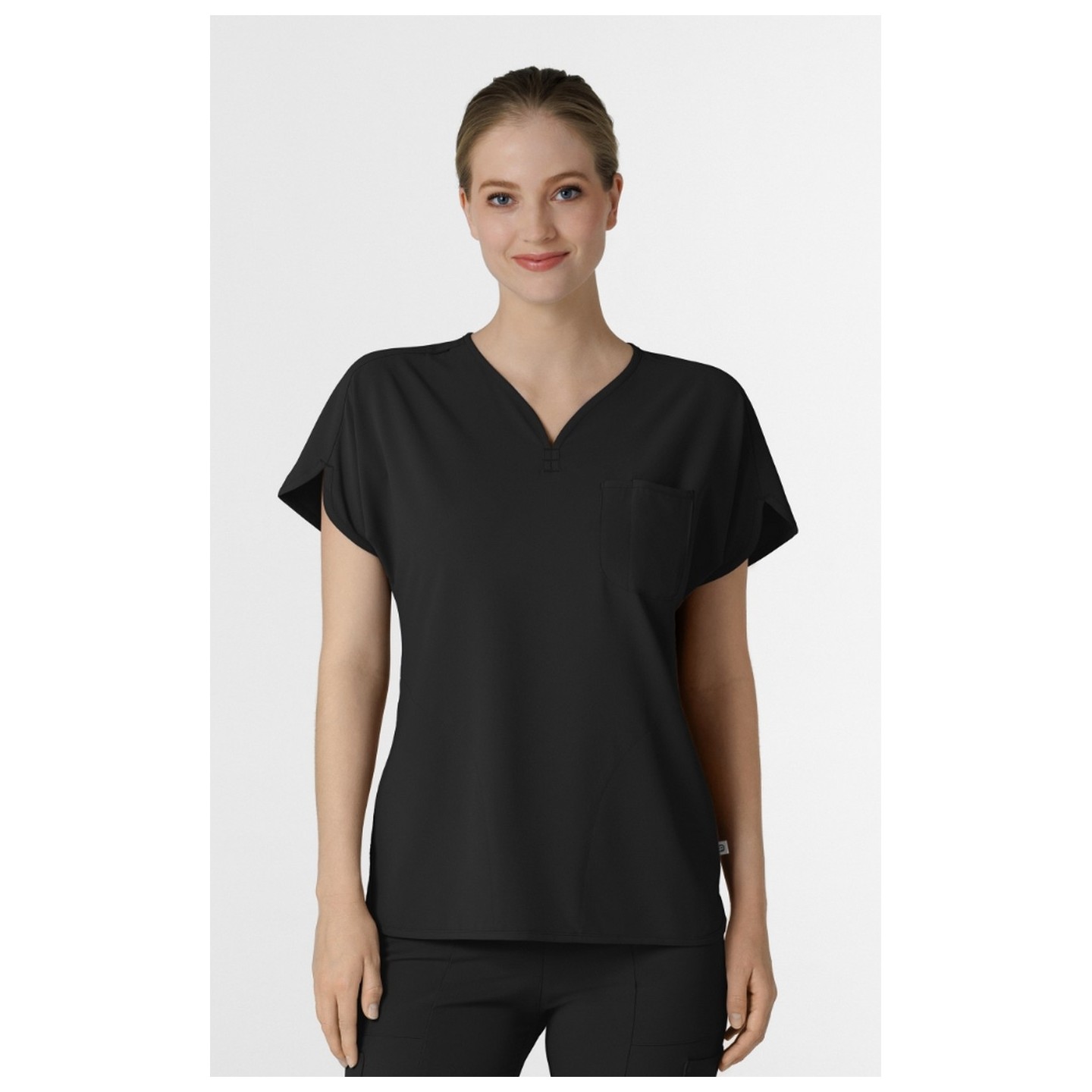 6634 RENEW Women's Dolman Y-Neck Scrub Top by WINK