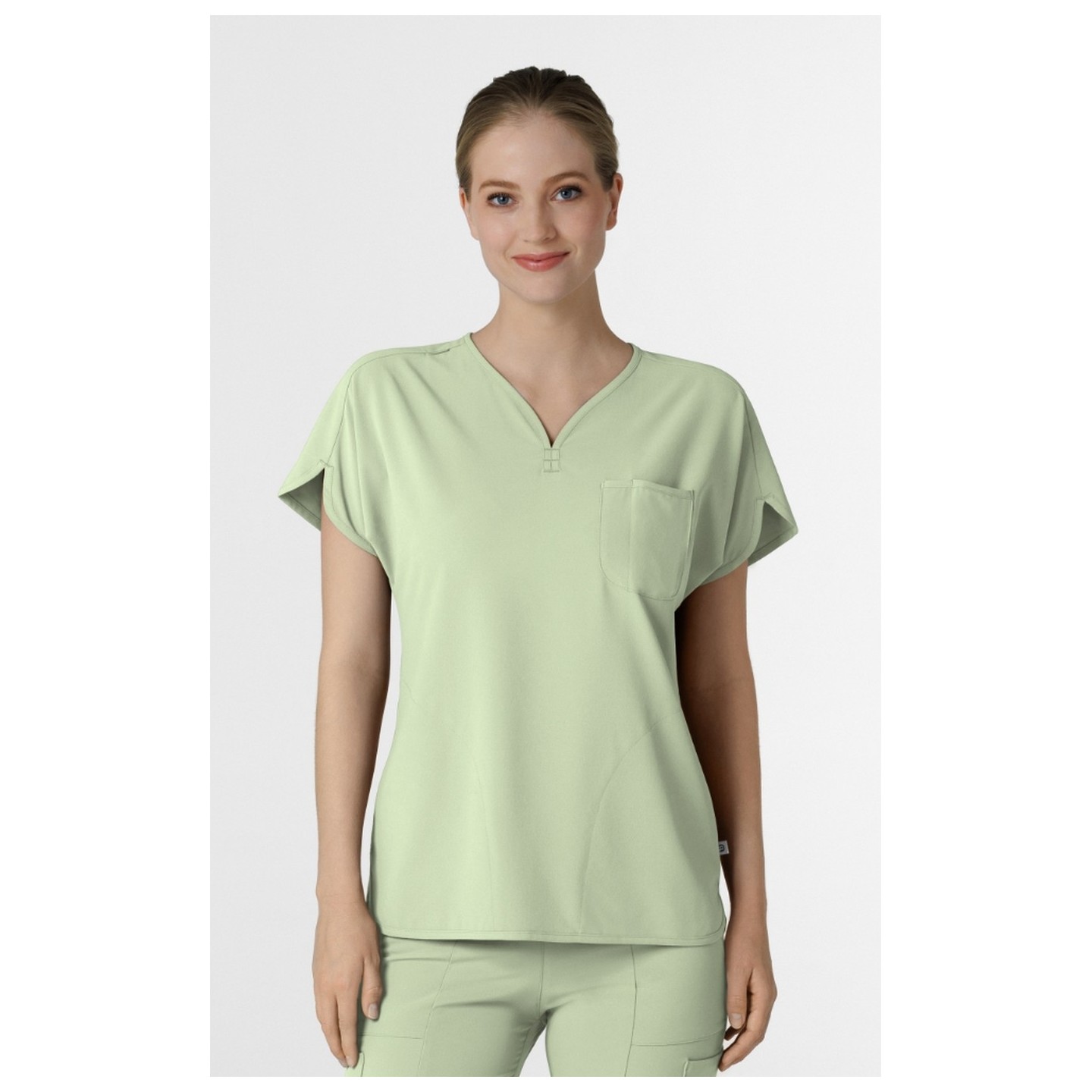 6634 RENEW Women's Dolman Y-Neck Scrub Top by WINK