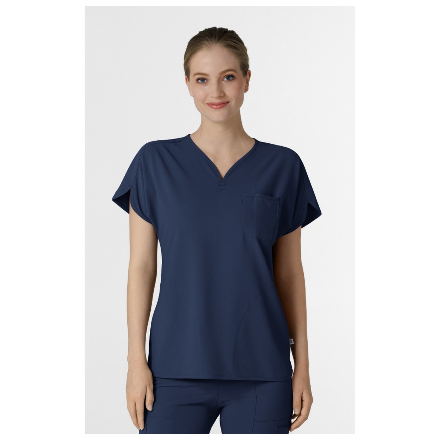 6634 RENEW Women's Dolman Y-Neck Scrub Top by WINK