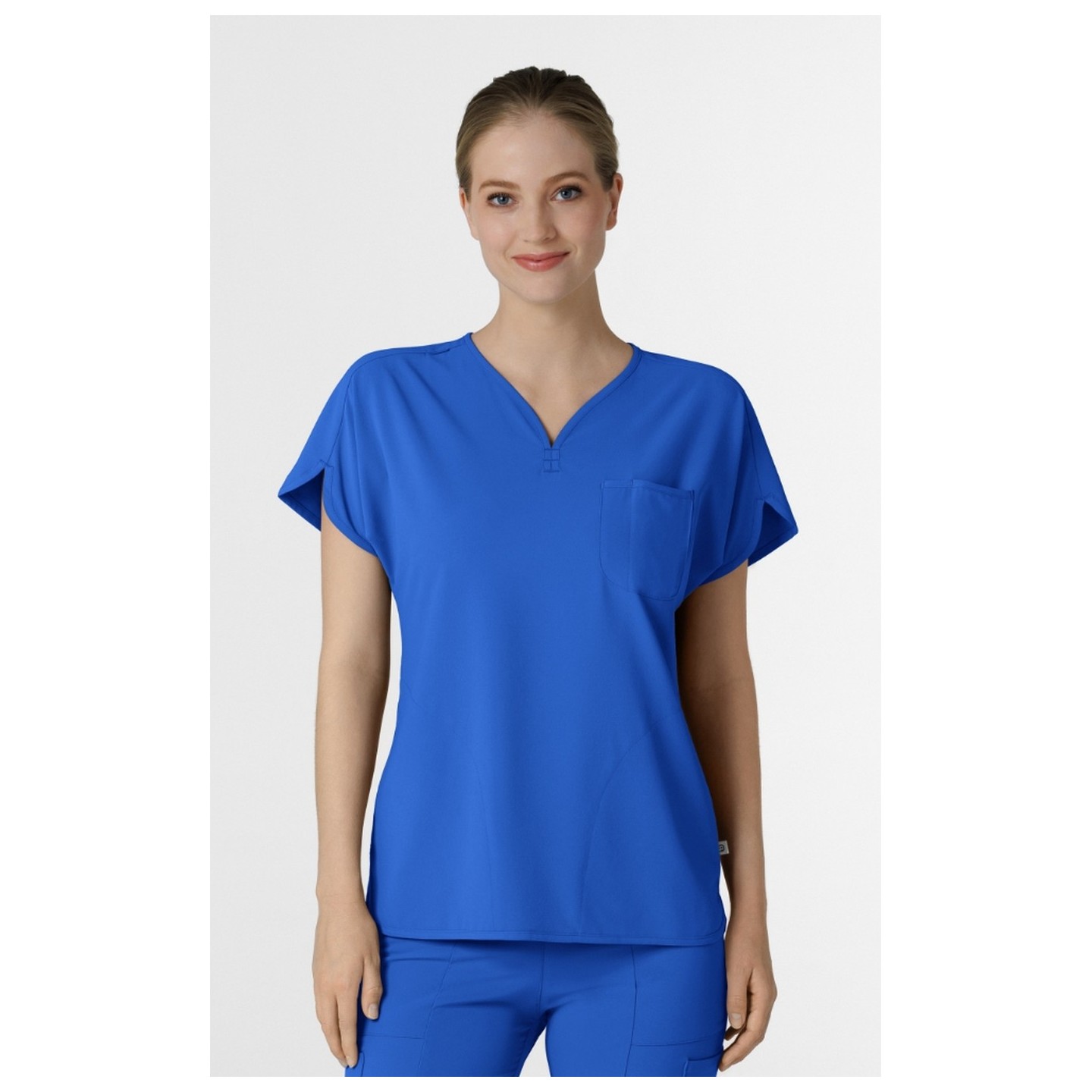 6634 RENEW Women's Dolman Y-Neck Scrub Top by WINK