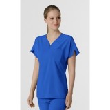 6634 RENEW Women's Dolman Y-Neck Scrub Top by WINK