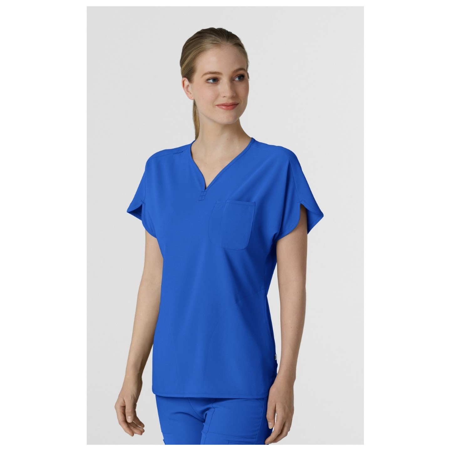 6634 RENEW Women's Dolman Y-Neck Scrub Top by WINK