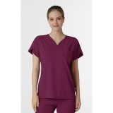 6634 RENEW Women's Dolman Y-Neck Scrub Top by WINK