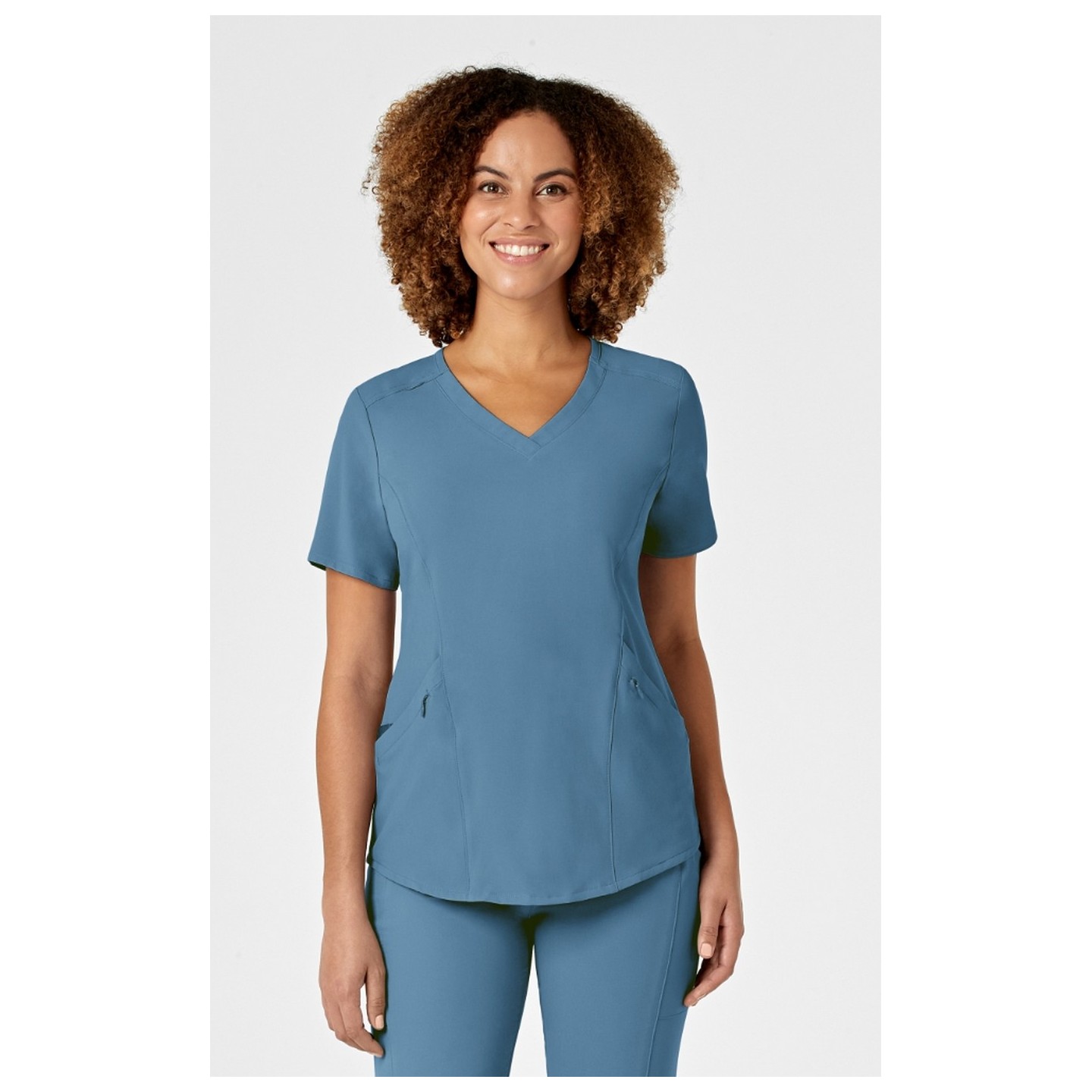 6134 WonderWink Renew Women's V-Neck Top