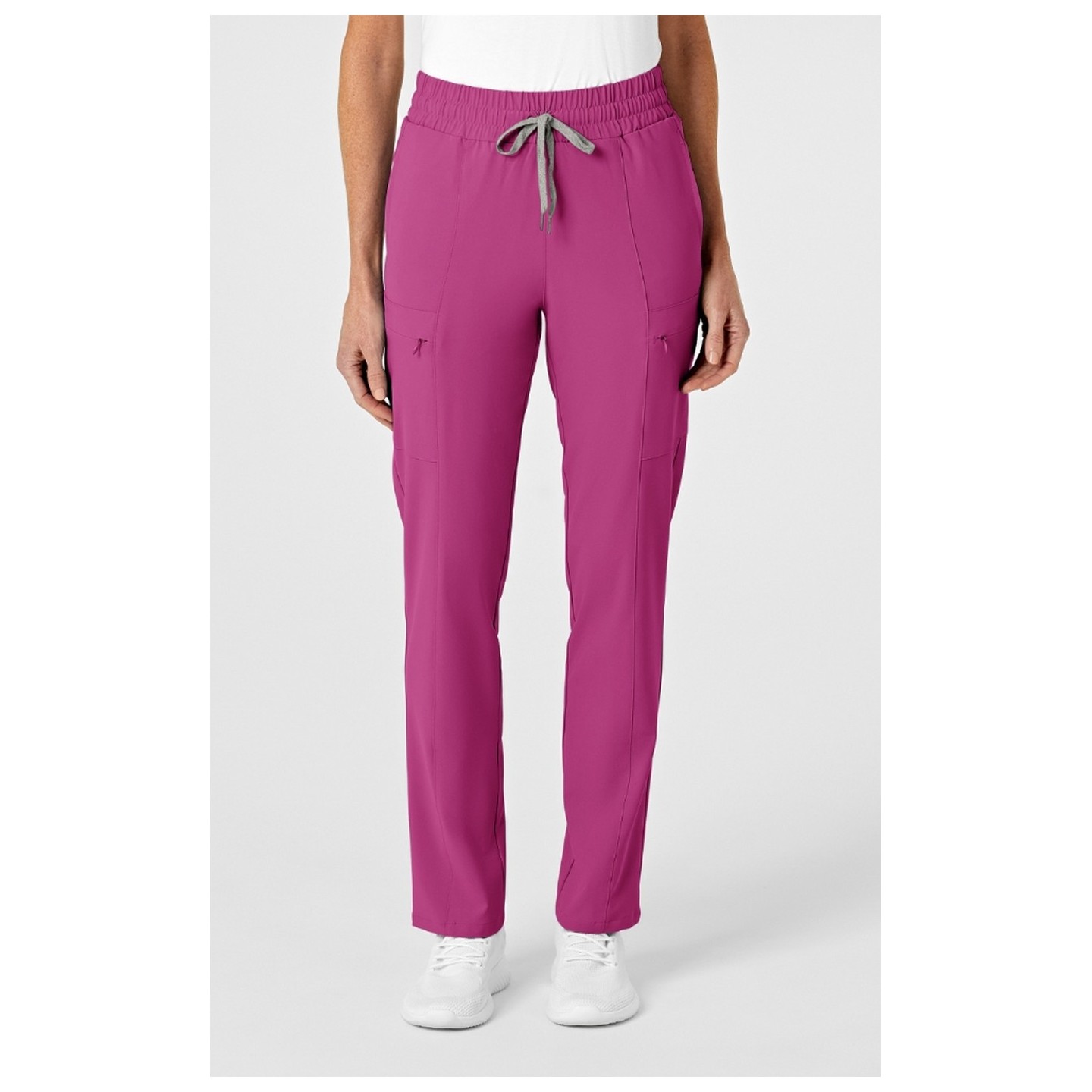 5334T Tall WonderWink Renew Pantalon de Jambe Mince a Taille Haute des Femmes