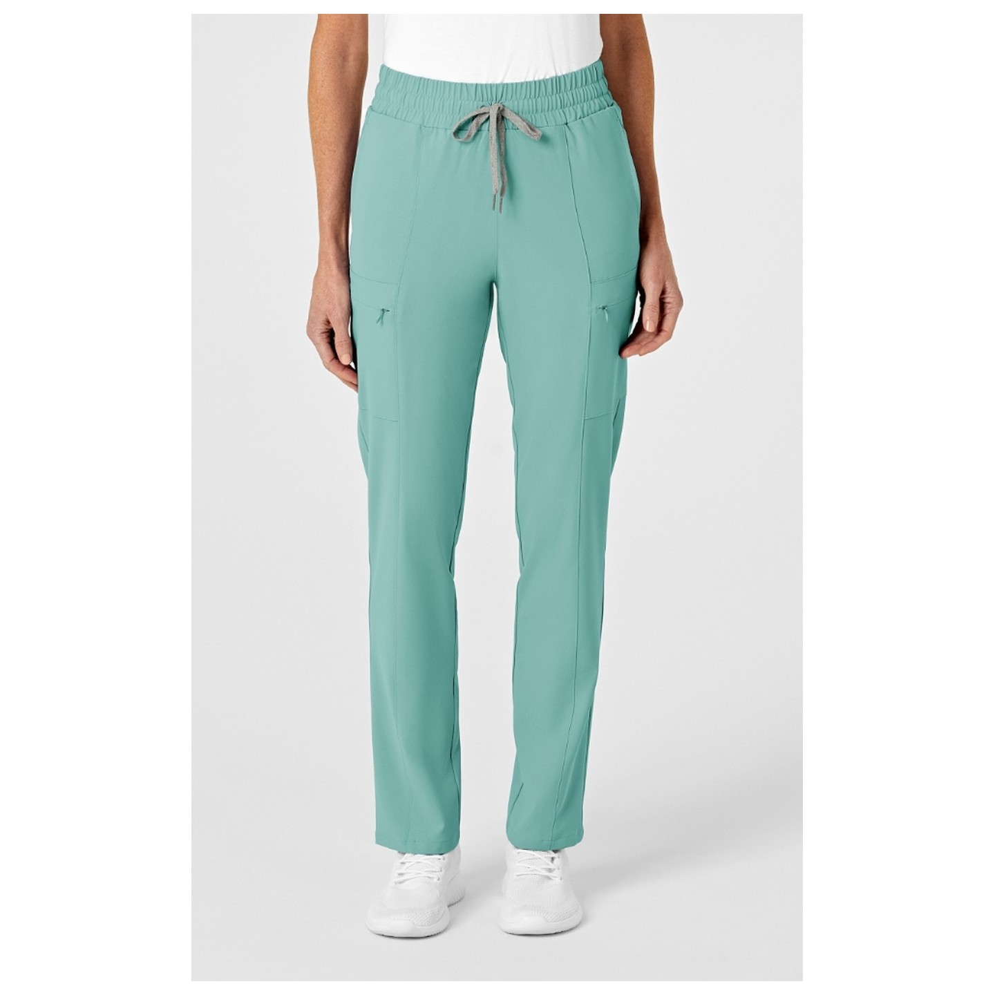 5334T Tall WonderWink Renew Pantalon de Jambe Mince a Taille Haute des Femmes