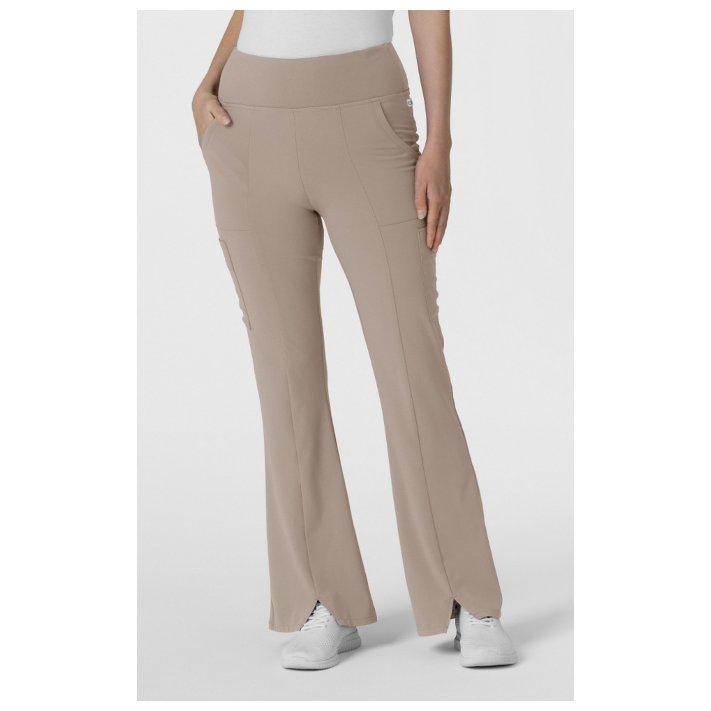 5534 RENEW Pantalon Jambe Évasée Cargo 7 Poches pour Femmes par WINK