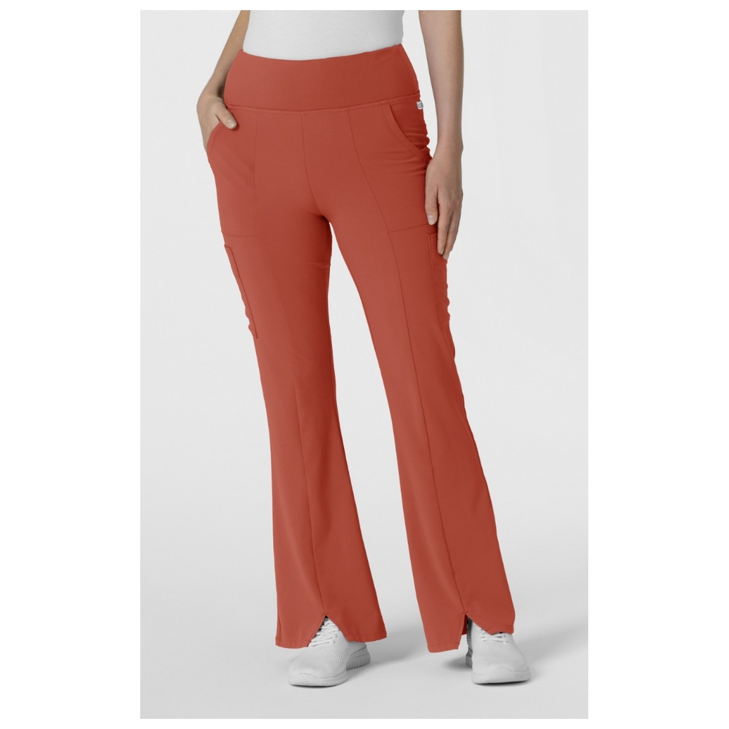 5534 RENEW Women's Flare Leg 7 Pocket Cargo Pant by WINK