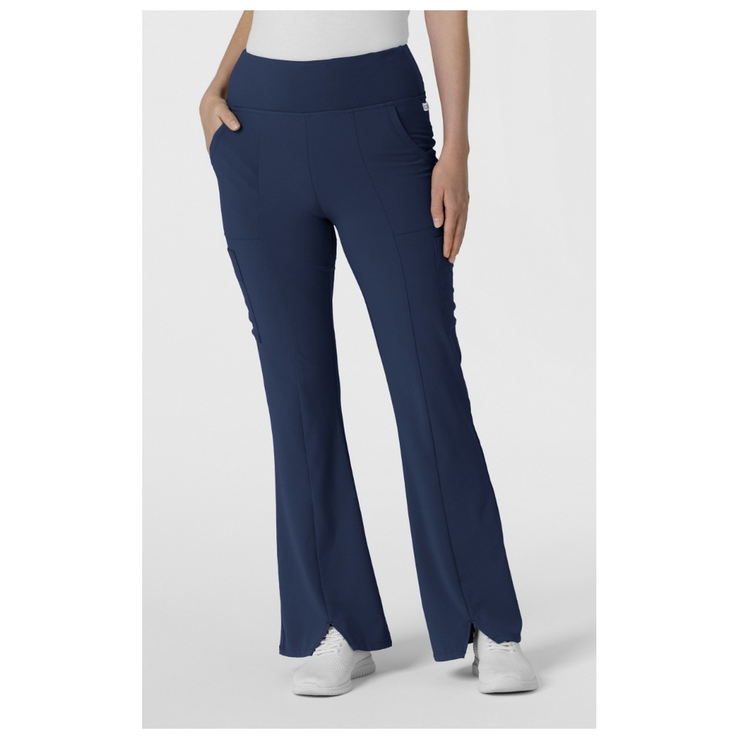 5534 RENEW Women's Flare Leg 7 Pocket Cargo Pant by WINK
