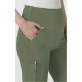5534 RENEW Women's Flare Leg 7 Pocket Cargo Pant by WINK