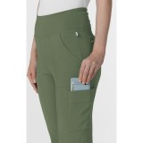 5534 RENEW Pantalon Jambe Évasée Cargo 7 Poches pour Femmes par WINK