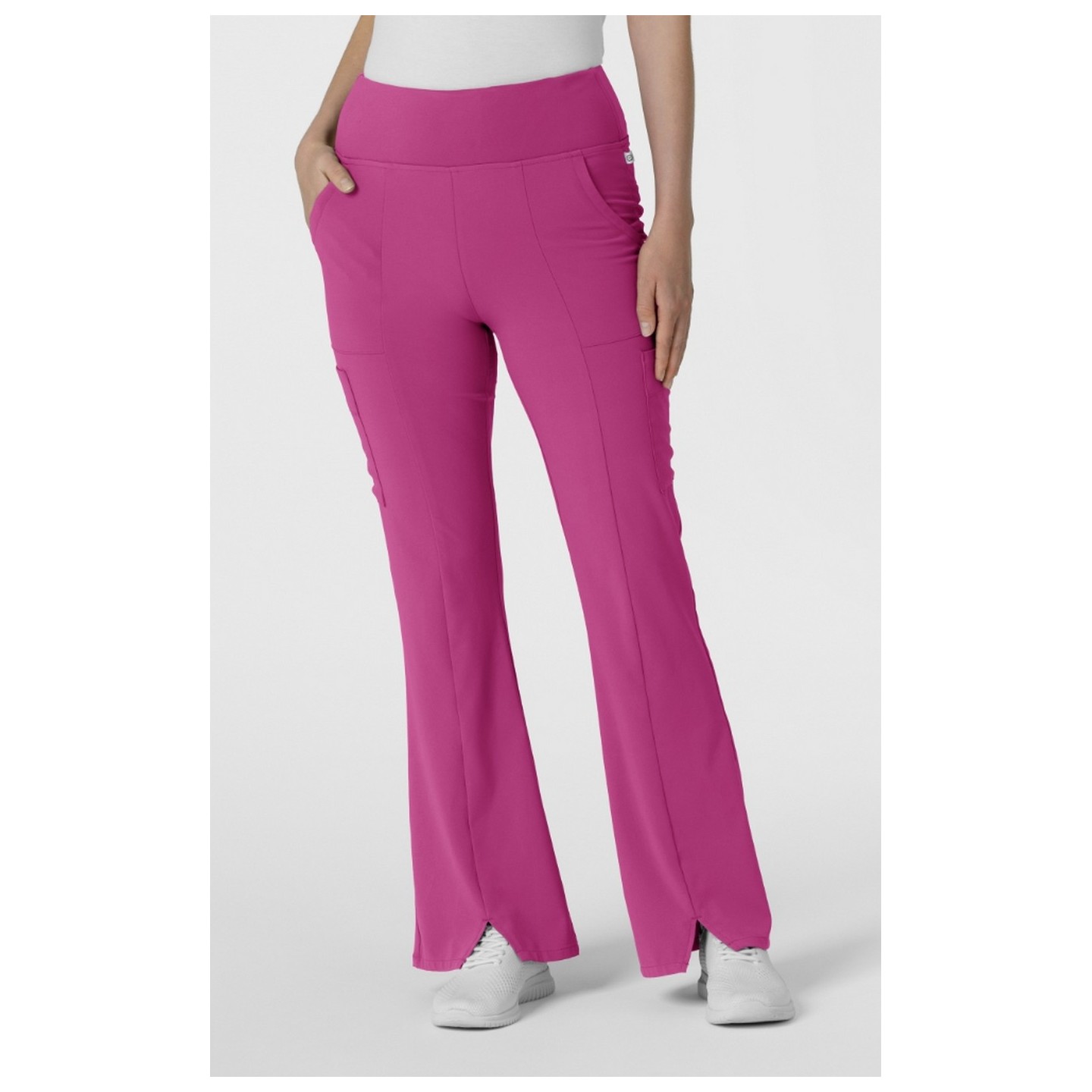 5534 RENEW Pantalon Jambe Évasée Cargo 7 Poches pour Femmes par WINK
