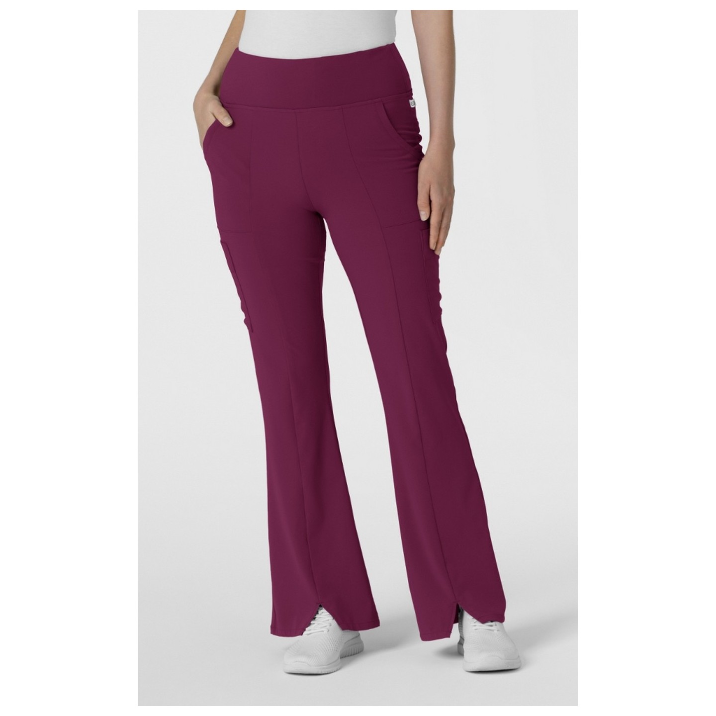 5534 RENEW Women's Flare Leg 7 Pocket Cargo Pant by WINK
