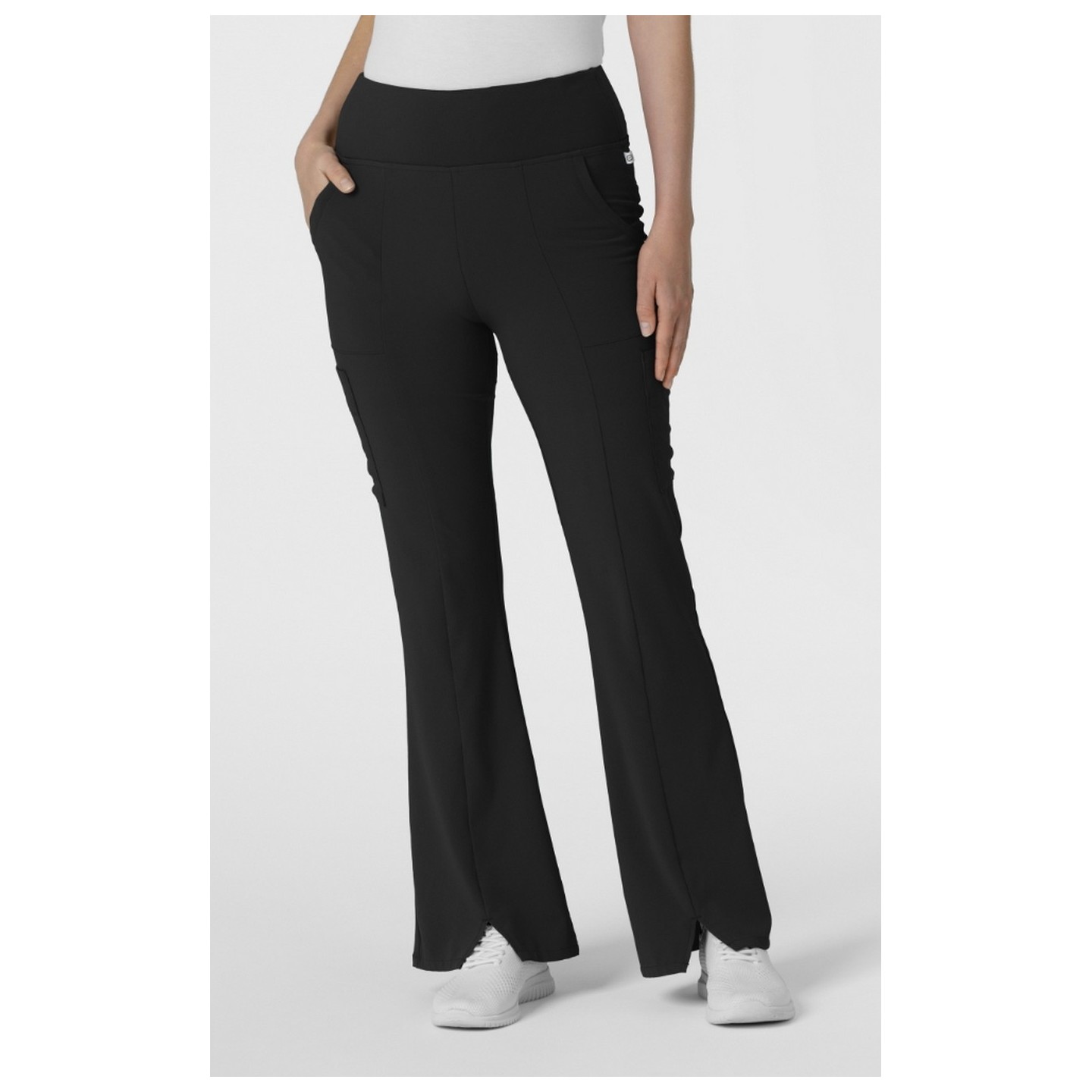 5534 RENEW Pantalon Jambe Évasée Cargo 7 Poches pour Femmes par WINK