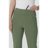 5534 RENEW Pantalon Jambe Évasée Cargo 7 Poches pour Femmes par WINK