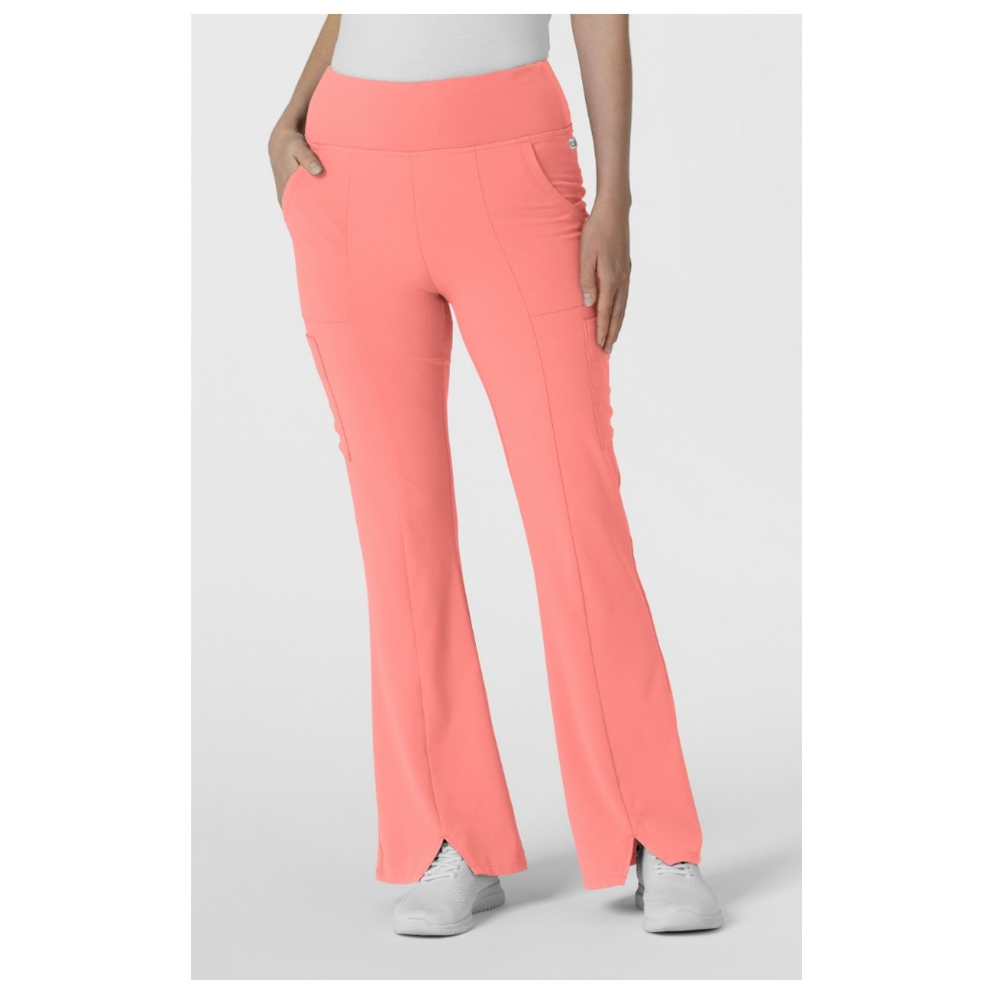 5534 RENEW Pantalon Jambe Évasée Cargo 7 Poches pour Femmes par WINK