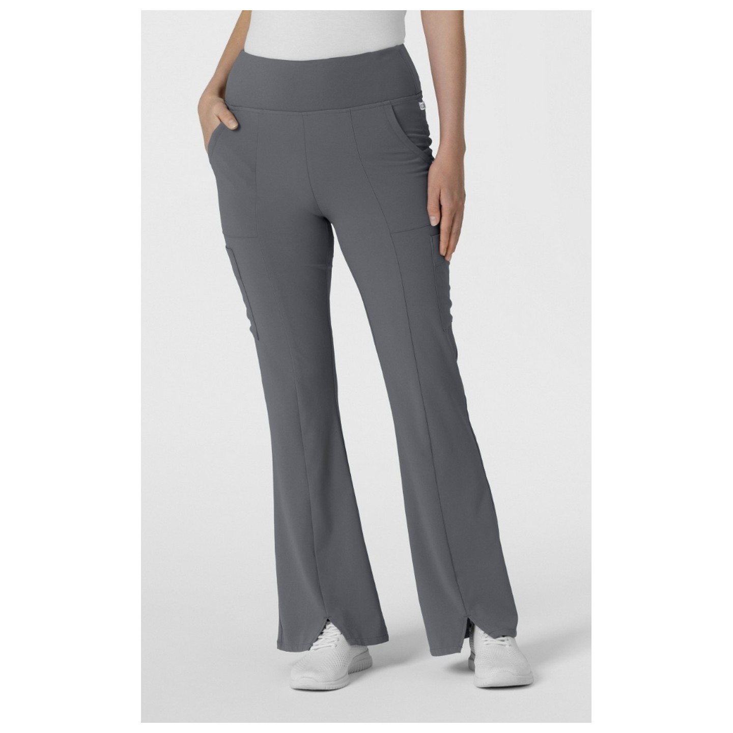 5534 RENEW Women's Flare Leg 7 Pocket Cargo Pant by WINK