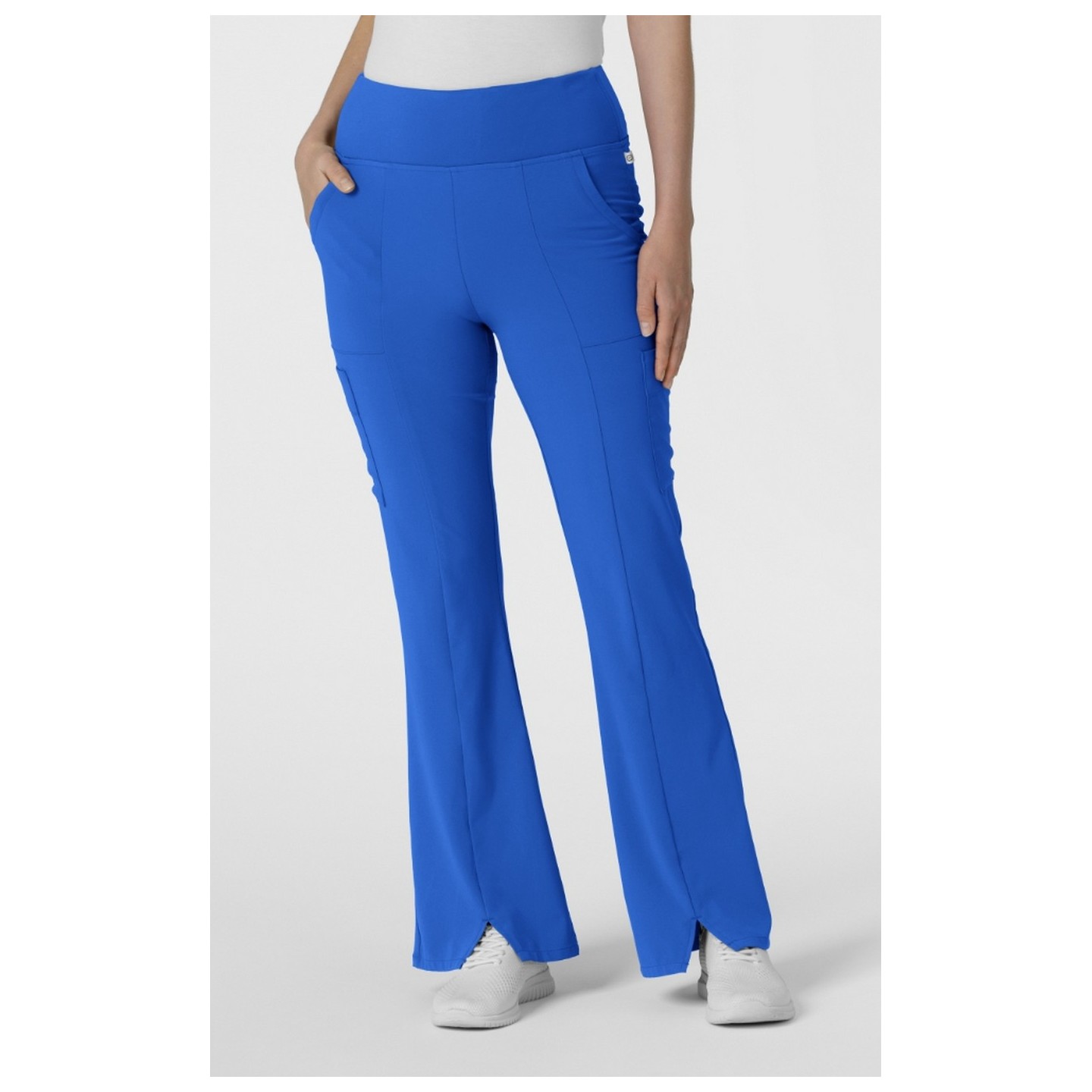 5534 RENEW Pantalon Jambe Évasée Cargo 7 Poches pour Femmes par WINK