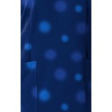 6657 WonderWink Fitted 3-Pocket V-Neck Print Top - Graffiti Blots