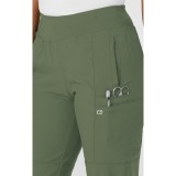 5555P Petite W123 de WonderWink - Ceinture Confort Pantalon de jogging cargo