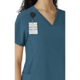 C13310 Carhartt Force Cross-Flex Knit Panel Scrub Top 