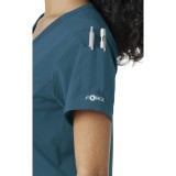 C13310 Carhartt Force Cross-Flex Knit Panel Scrub Top 