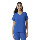 C13310 Carhartt Force Cross-Flex Knit Panel Scrub Top 