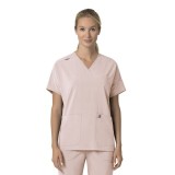 C13110 Carhartt Force Cross-Flex Haut à Coupe Carrée Moderne pour Femmes